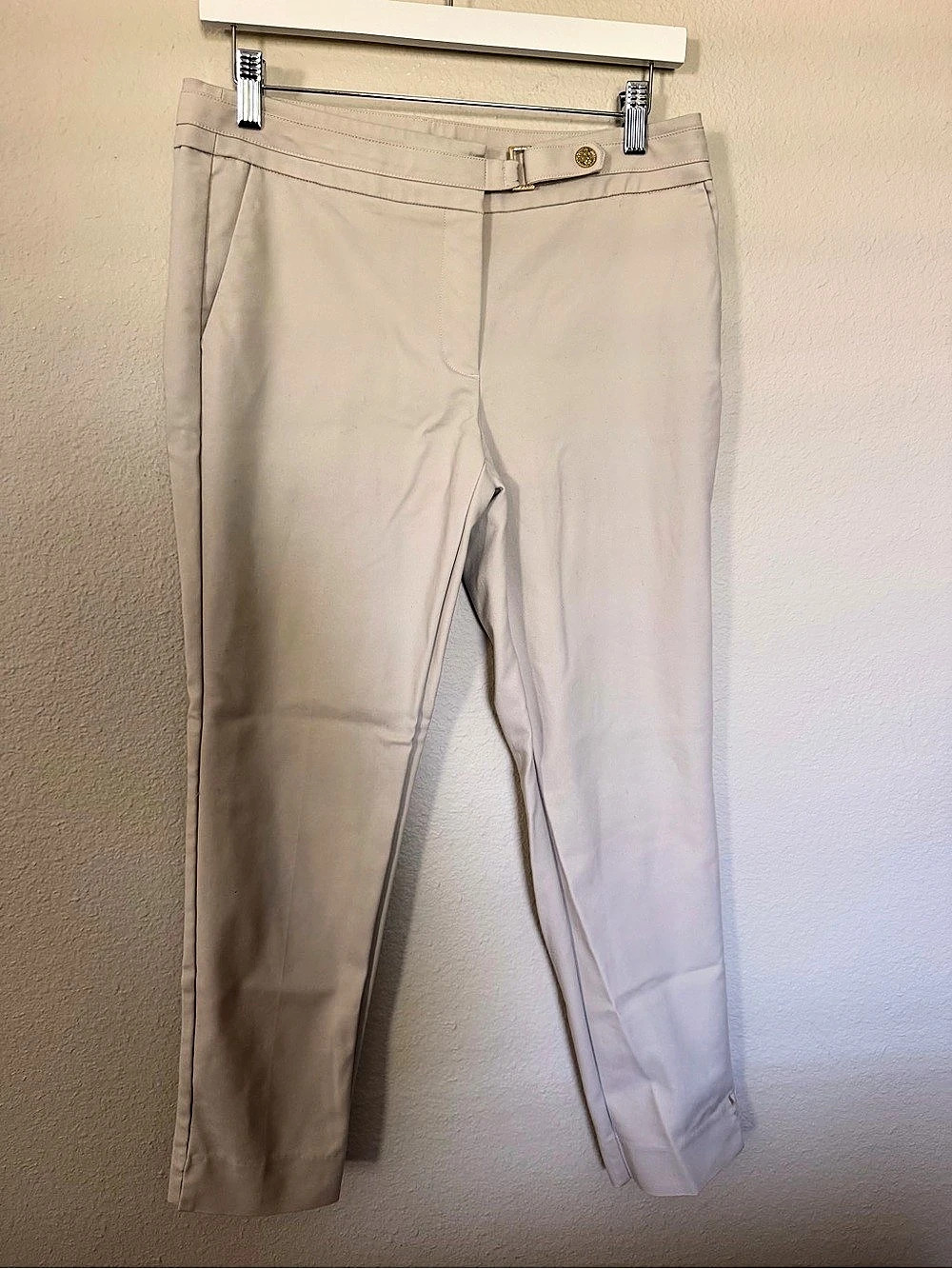 Anne Klein Skinny Pants in Beige Size 4